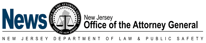 New Jersey Office of the Attorney General News Header